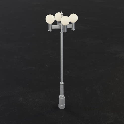 绿灯STL模型3D打印OBJ格式GLB台灯灯具照明款式35成品5428