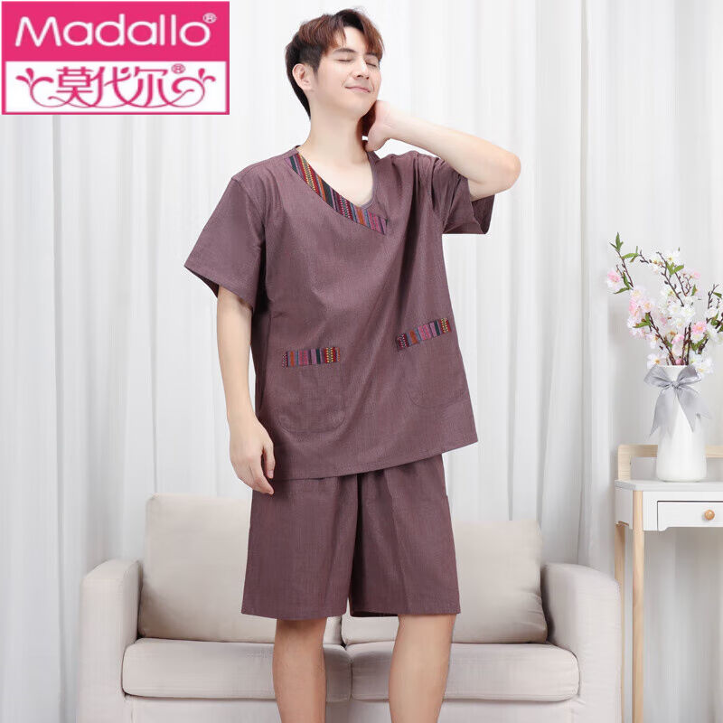 莫代尔汗蒸服男女款纯棉浴服大码按摩桑拿服足疗店客人专用汉蒸衣