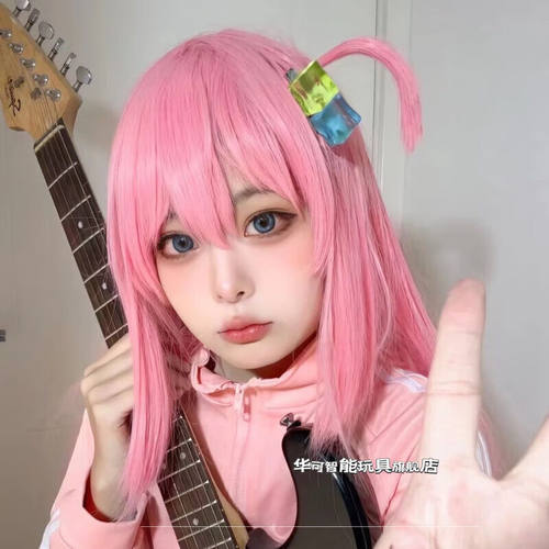 波奇酱cos服孤独摇滚后藤一里c服jk山田凉喜多郁代cosplay女装粉