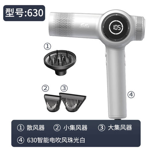 索利斯瑞士Solis索利斯630Pro高速智能吹风机负离子护发理发店电