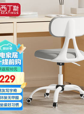 西丁斯503家用椅子电脑椅学生写字椅书房会议办公宿舍靠背升降座