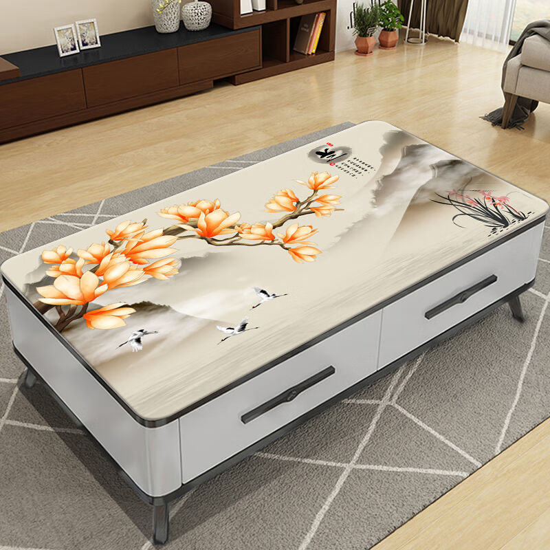 正简桌布防水防油防烫免洗pvc长方形桌垫高级感餐桌客厅茶几台布