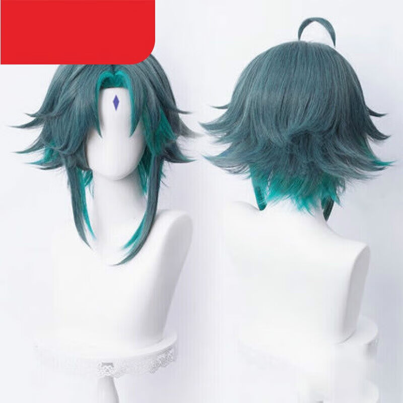 原神武1器模型1:1金属和璞鸢原神cos护法夜叉魈长魈假发