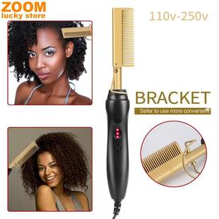 Dry and wet Hot curler Comb hair Straight air