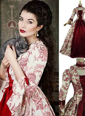 0新款宫廷大喇叭袖女士连衣裙Lady's dress with flared slee