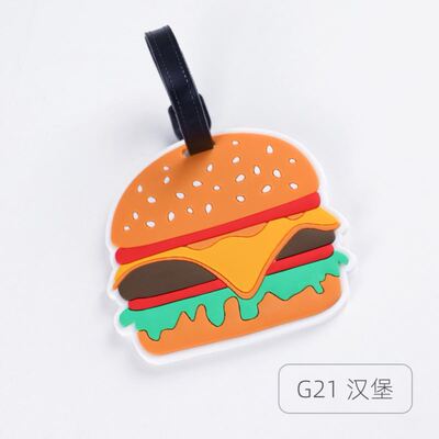 Luggage strap travel tag boarding pass cartoon tag check tag