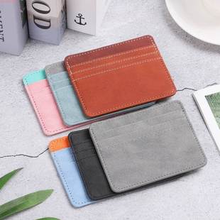 lti Slot Slim Card Case Wallet Women Men Business Card Cover