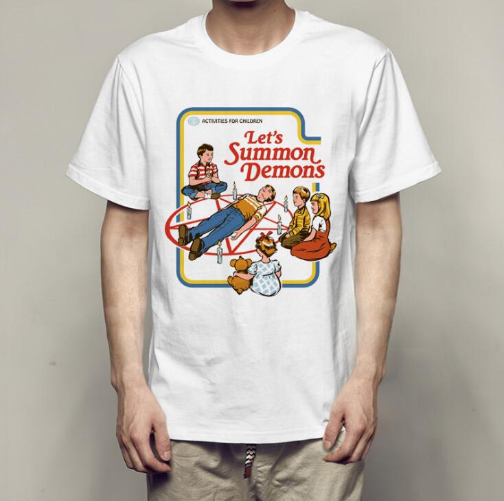 let's sacrifice toby funny men T-shirt top 外贸复古欧美T