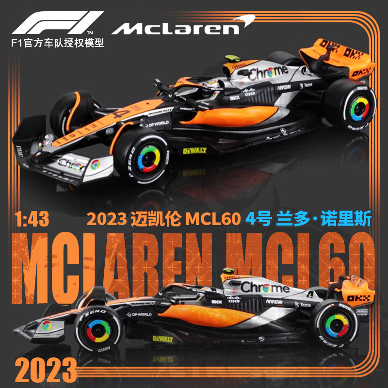 比美高143迈凯伦MCL60方