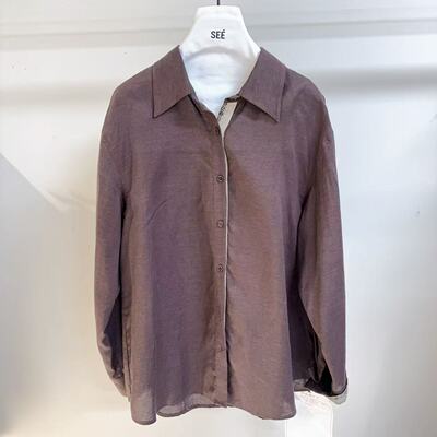 【粉红粉丝专享】  IFAD0878  衬衫 衣长73