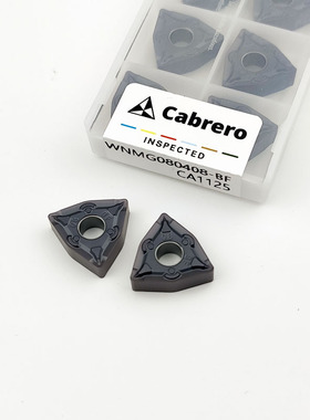 Cabrero卡伯罗桃形数控刀片WNMG080404-BF WNMG080408-BF不锈钢