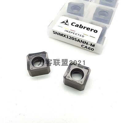进口卡伯罗陶瓷快进给铣刀片SNMX1205ANN 钢件 提高光洁度 钢件