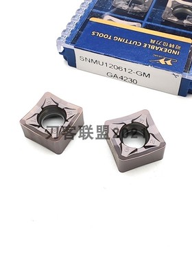 厦门金鹿数控铣刀片SNMU120612-GM GA4230 不锈钢  钢件