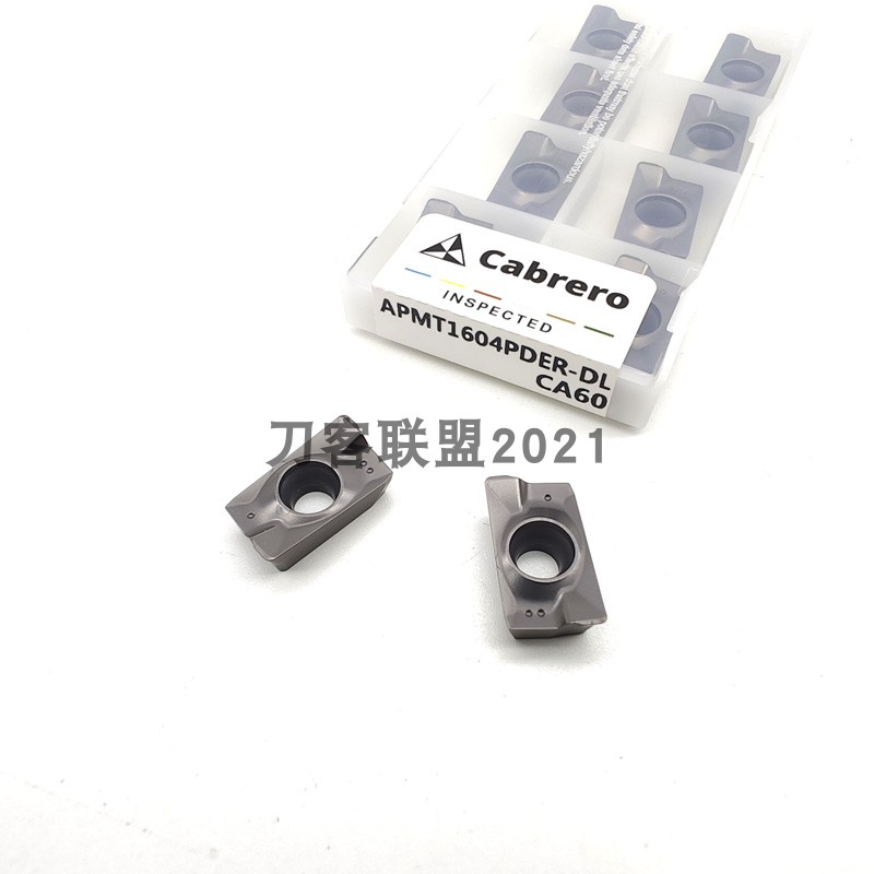 Cabrero卡伯罗数控铣刀片APMT1135PDE APMT1604PDER 金属陶瓷刀片