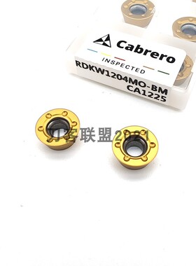 Cabrero卡伯罗R6数控铣刀片RDKW1204MO-BM CA4125 钢件 不锈钢