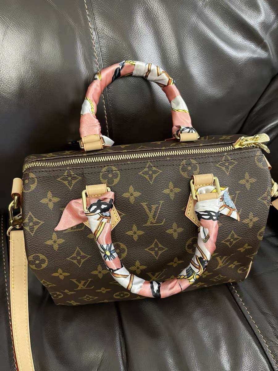 lv5&vv20绑包丝带手柄丝巾装饰链条肩带长条丝带飘带缠包手柄带女