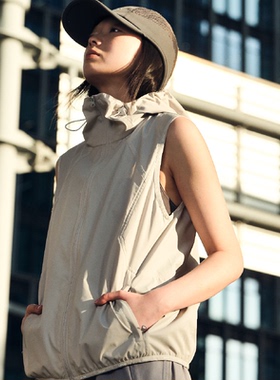 【防风防水】UPON PRO 25新品马甲女春夏季上衣马夹薄款运动背心