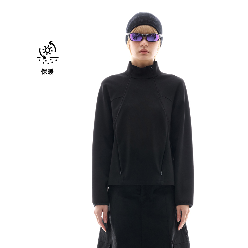 Polartec立领抓绒上衣保暖舒适