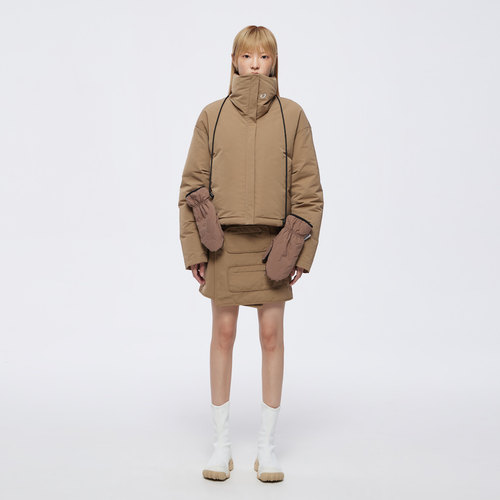 防风棉服保暖鹅绒外套