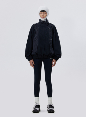 UPON PRO黑色高腰提臀印花紧身运动裤健身跑步瑜伽裤女