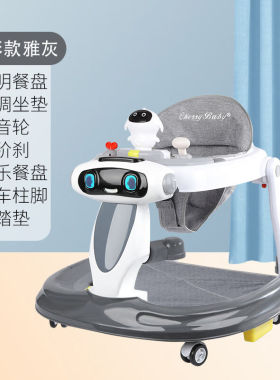 柯优学步车防o型腿婴儿多功能防侧翻手推车宝宝可坐可推学行车起