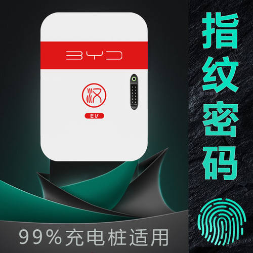 适用比亚迪充电桩保护箱户外立柱汉ev宋唐DM海豚配电箱【直角】钥