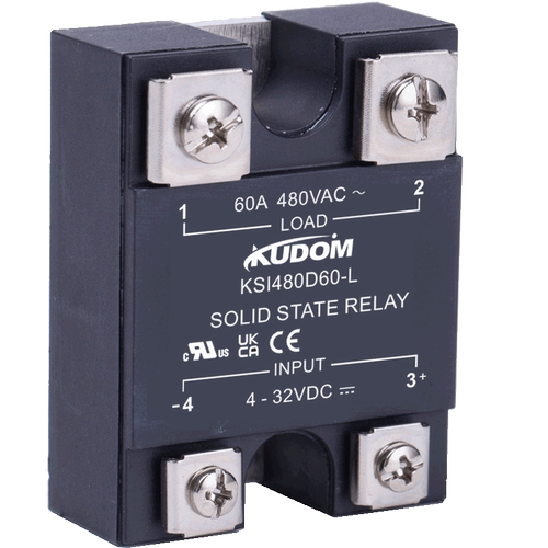 库顿KUDOM单相面板安装交流固态继电器，KSI480D60-L60A480V