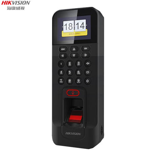 海康威视（HIKVISION）指纹门禁一体打卡考勤机K1T804BMF企业小区