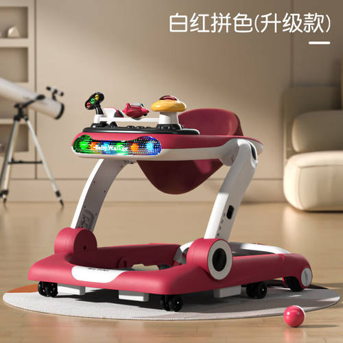 哈比克婴儿学步车防o型腿防侧翻宝宝学步车多功能推车宝宝助步儿