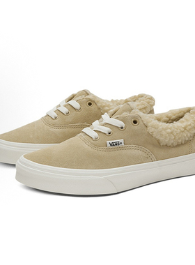 VANS范斯男女鞋Authentic Sher加绒保暖毛毛鞋休闲鞋VN0A5JMRBKB