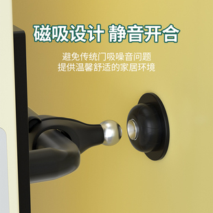 门挡防撞垫阻门器防夹手硅胶门吸免打孔新款门把手防水地面卧室