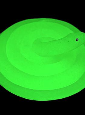 软胶大号仿真蛇夜光眼镜蛇白蛇传青蛇儿童过家家玩具发光动物模型