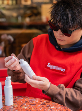 Sup美式风 FW24 Box Logo Sweatshirt 经典BOGO刺绣男女连帽卫衣