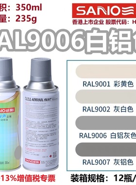 三和定做手摇自动喷漆RAL9006白铝色ral9007灰铝色金属劳尔手摇漆