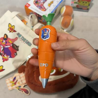 疯狂动物城录音笔朱迪周边随身携带可书写学生卡通按压圆珠笔文具