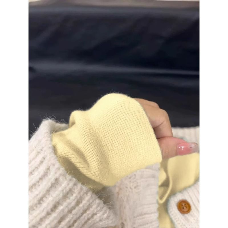 针织衫毛衣女秋冬季修身上衣