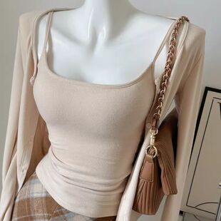 2026休闲套装女显瘦春季时尚洋气时髦早秋季吊带加开衫两件套潮