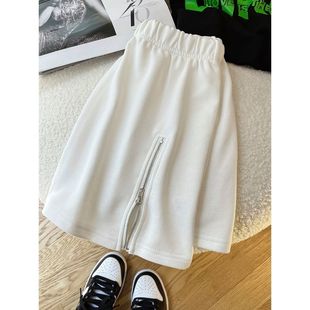 毛圈卫衣打底神器屁帘女秋冬内搭叠穿假下摆遮屁股加厚半身短裙