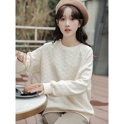 2025新款卫衣女潮ins春秋季长袖上衣外套百搭韩版宽松薄款慵懒风