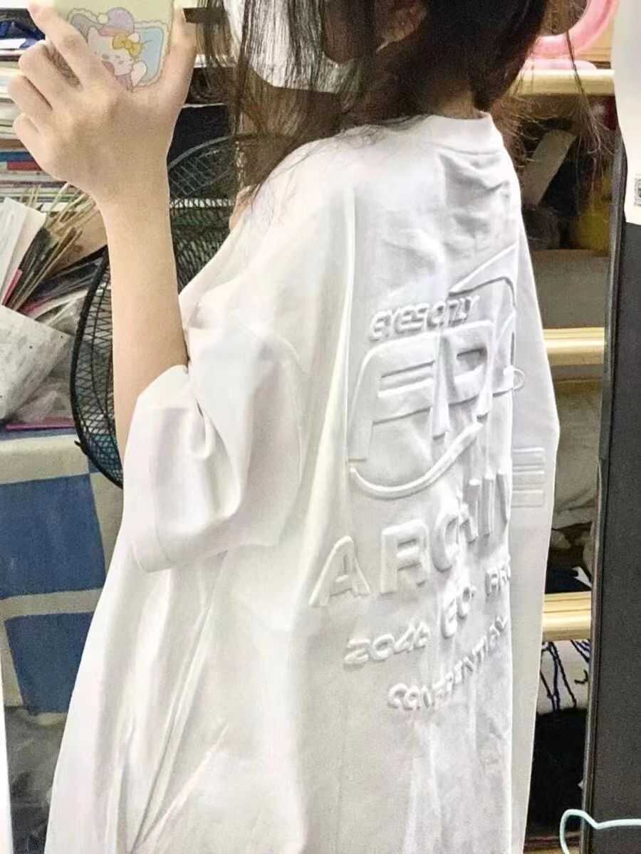 夏季新款t恤专柜短袖宽松