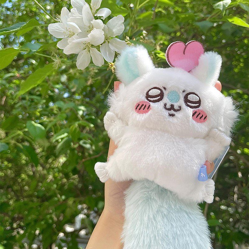 thumbnail for Chiikawa scribbled flying squirrel doll momoka doll doll plush toy sleeping hug doll birthday present