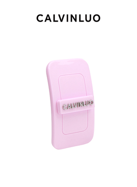 CALVINLUO 拧锁造型发夹 春夏新品 白/粉/黑色 礼盒包装