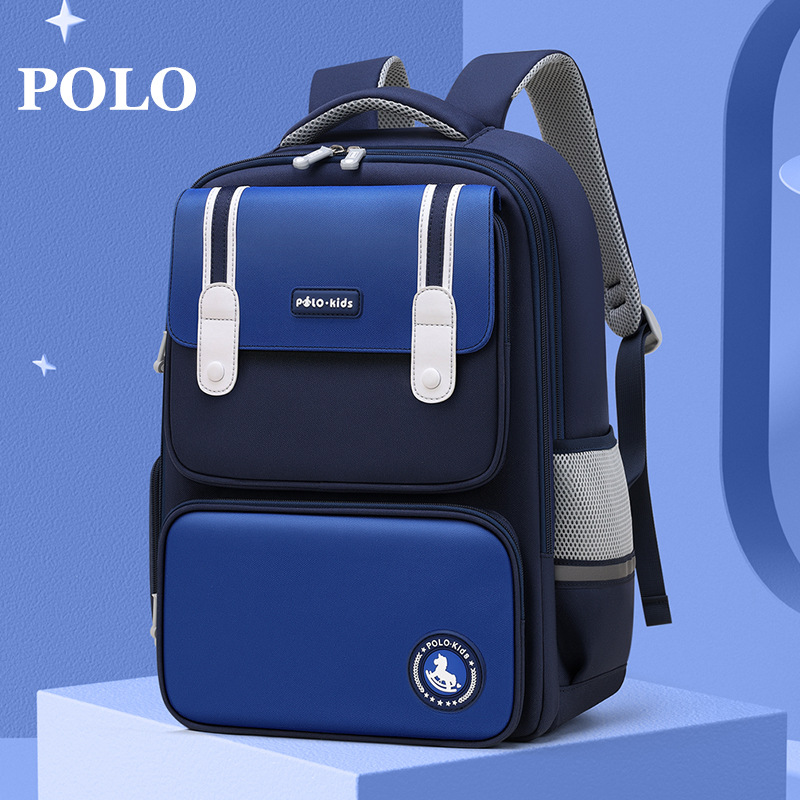 儿童双肩背包书包POLO