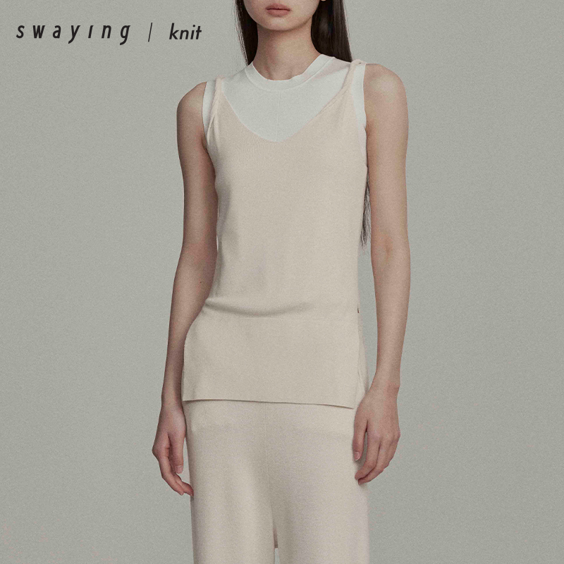 SWAYING官方扭结吊带背心