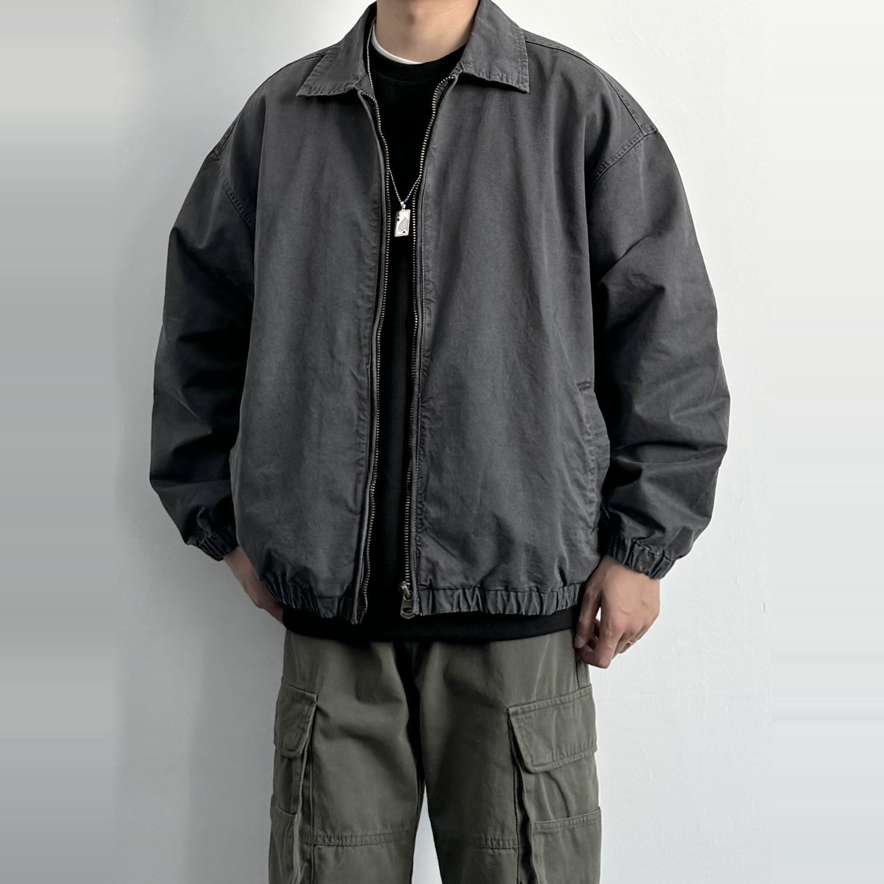 ONUN日系复古宽松工装夹克