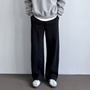 百搭男生复古运动长裤 ONUN 美式 休闲慵懒宽松直筒卫裤 子 2026新款