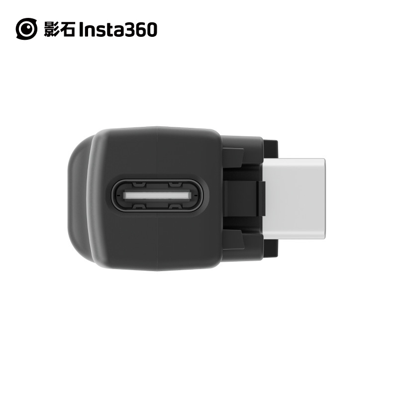 SHADOWSTONE INSTA360 X3 파노라마 액션 카메라 공식 오리지널 액세서리 마이크 충전 오디오 어댑터