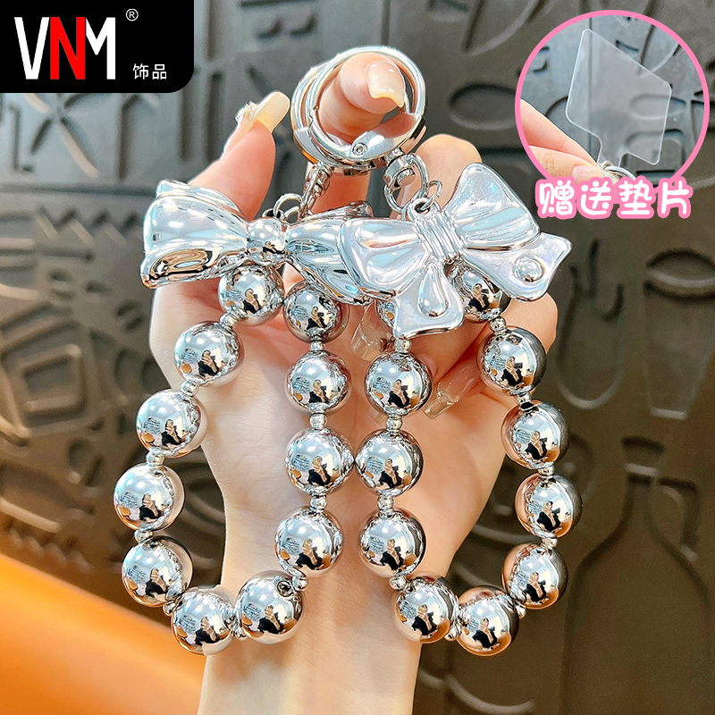 钥匙扣包包挂饰蝴蝶结手链小饰品