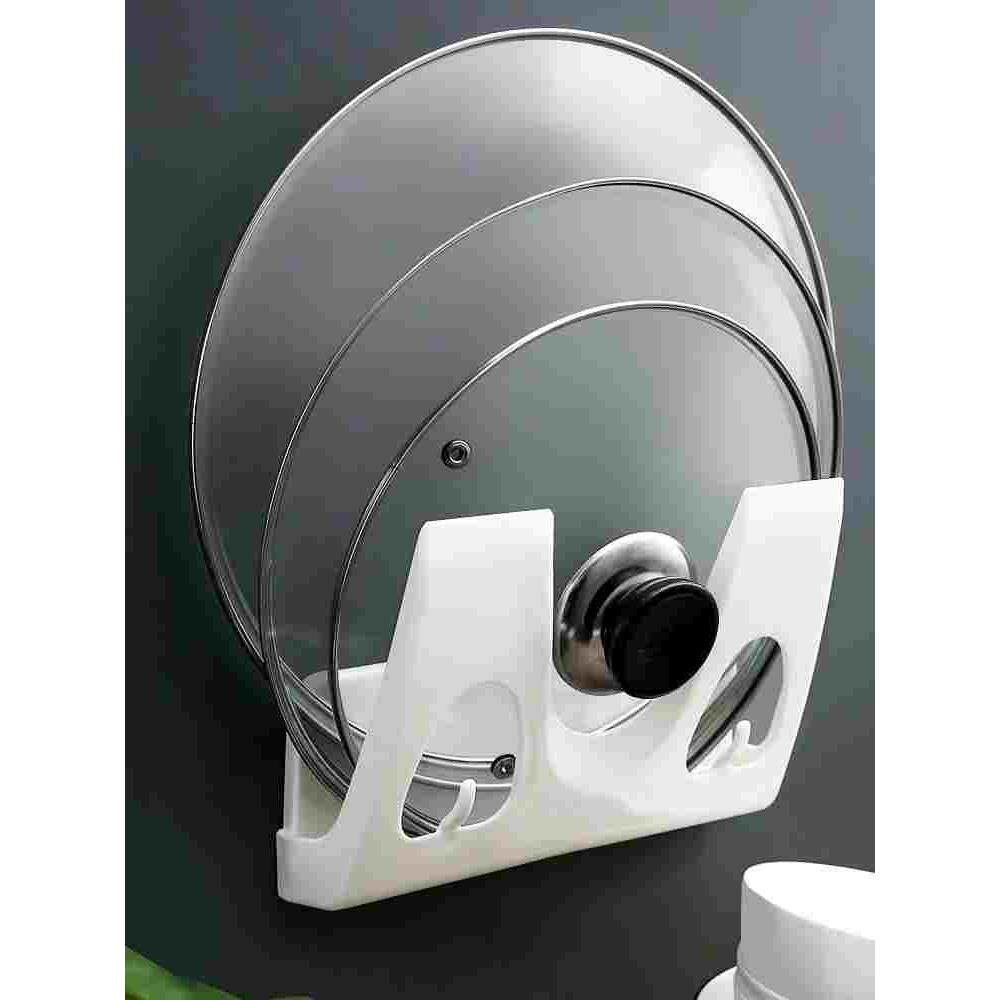 免打孔锅盖架放菜板的架子壁挂式厨房收纳用品置物架带接水家用挂