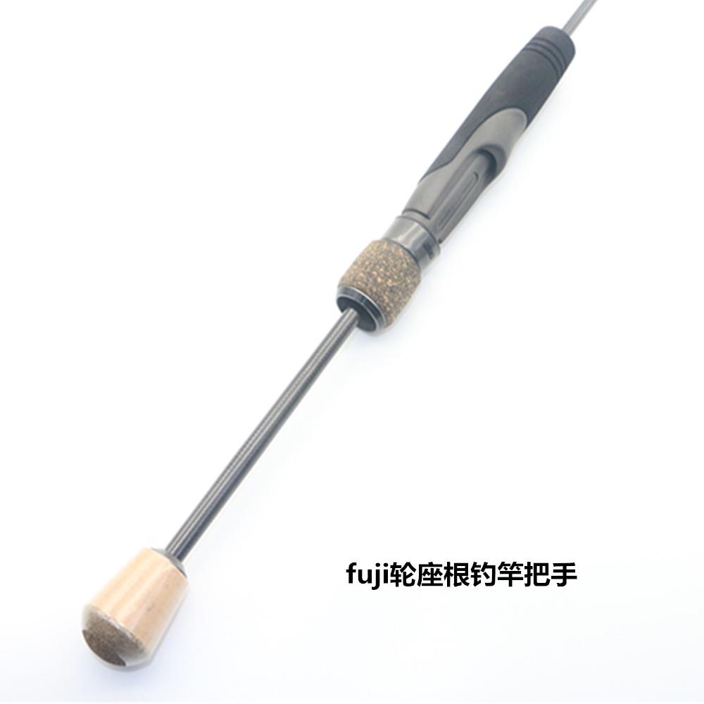 DIY直柄根钓竿高硬度EVA手柄套装海钓fuji轮座手柄手把套装